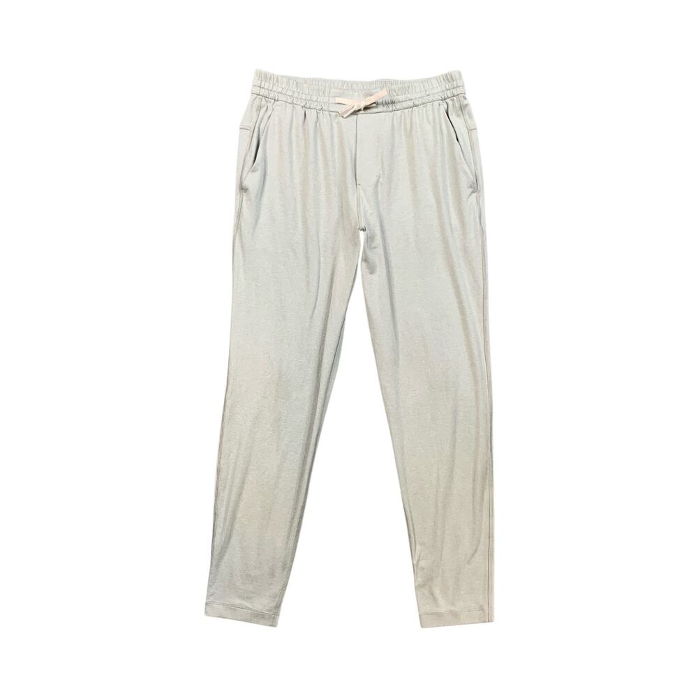 Lululemon Jogger Mens M Medium Silver City Sweat Lightweight Post Workout Pants